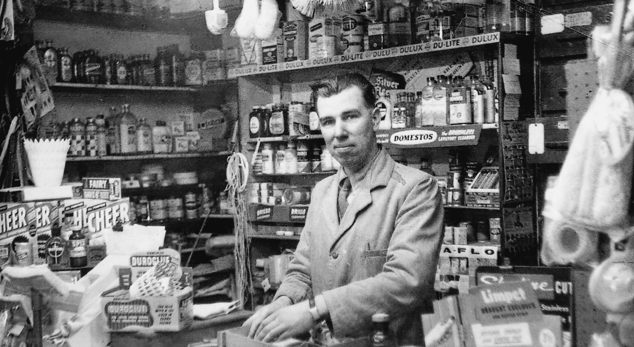 Est.1954 Geoff Harris Founder Coulsdon Home Hardware