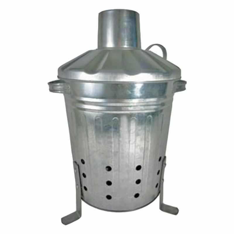 Galvanised Mini Incinerator | Coulsdon Home Hardware